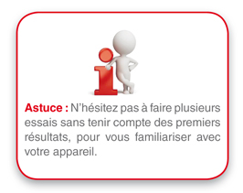 astuce pour la prise de tension : faire plusieurs essais du tensiometre sans tenir compte des premiers resultats pour se familiariser avec le tensiometre